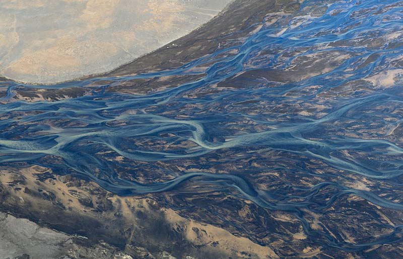 Фотография: Исландские реки - вид сверху №18 - BigPicture.ru