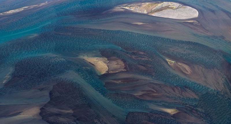 Фотография: Исландские реки - вид сверху №5 - BigPicture.ru
