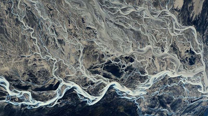 Фотография: Исландские реки - вид сверху №9 - BigPicture.ru