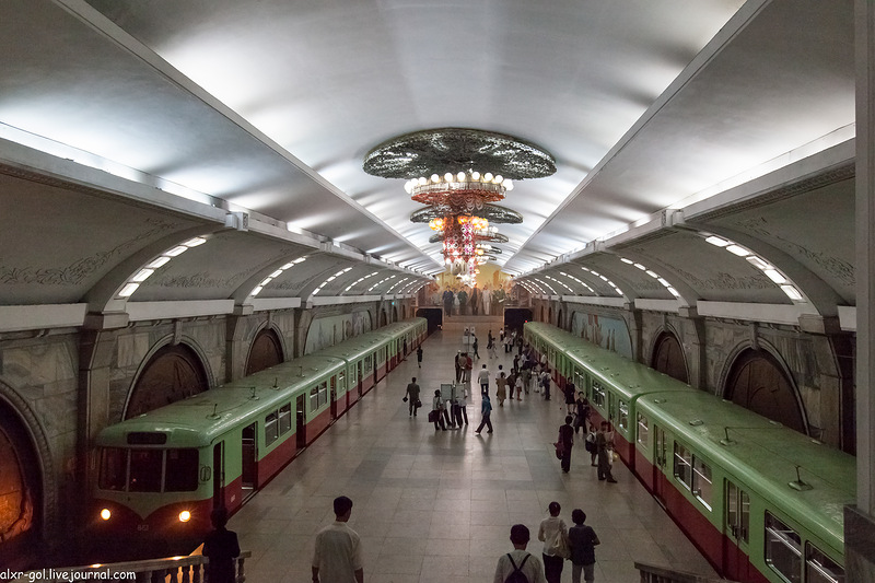 Фотография: Северная Корея - Пхеньянский метрополитен №13 - BigPicture.ru