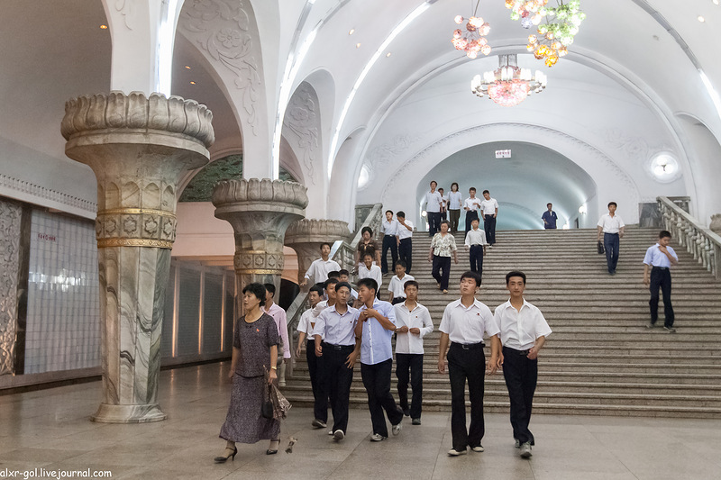 Фотография: Северная Корея - Пхеньянский метрополитен №27 - BigPicture.ru