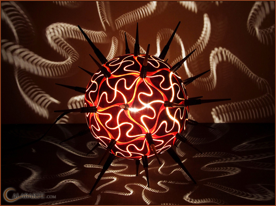 Фотография: Удивительные светильники из тыкв - произведения искусства №30 - BigPicture.ru