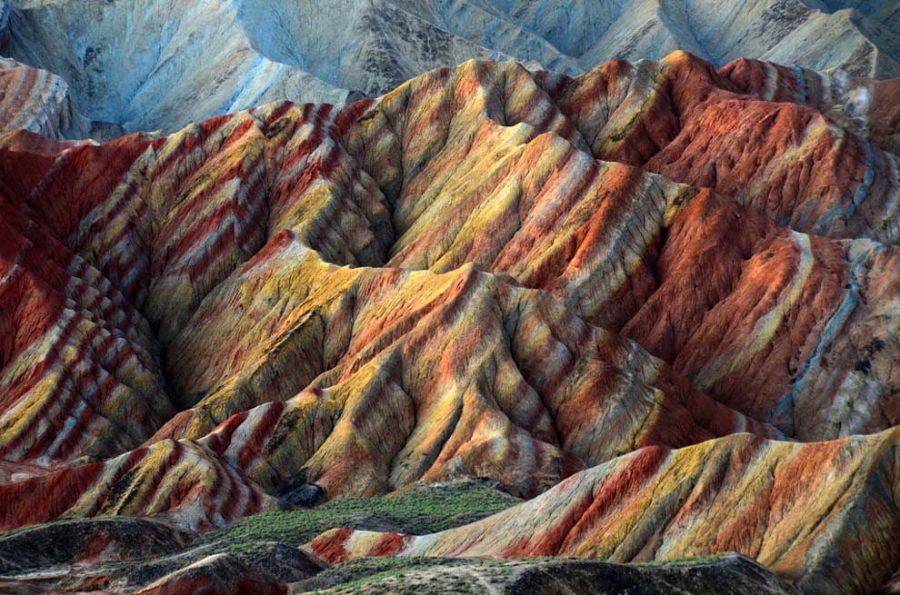 Фотография: Ландшафт Дэнксия — цветные горы Китая №15 - BigPicture.ru
