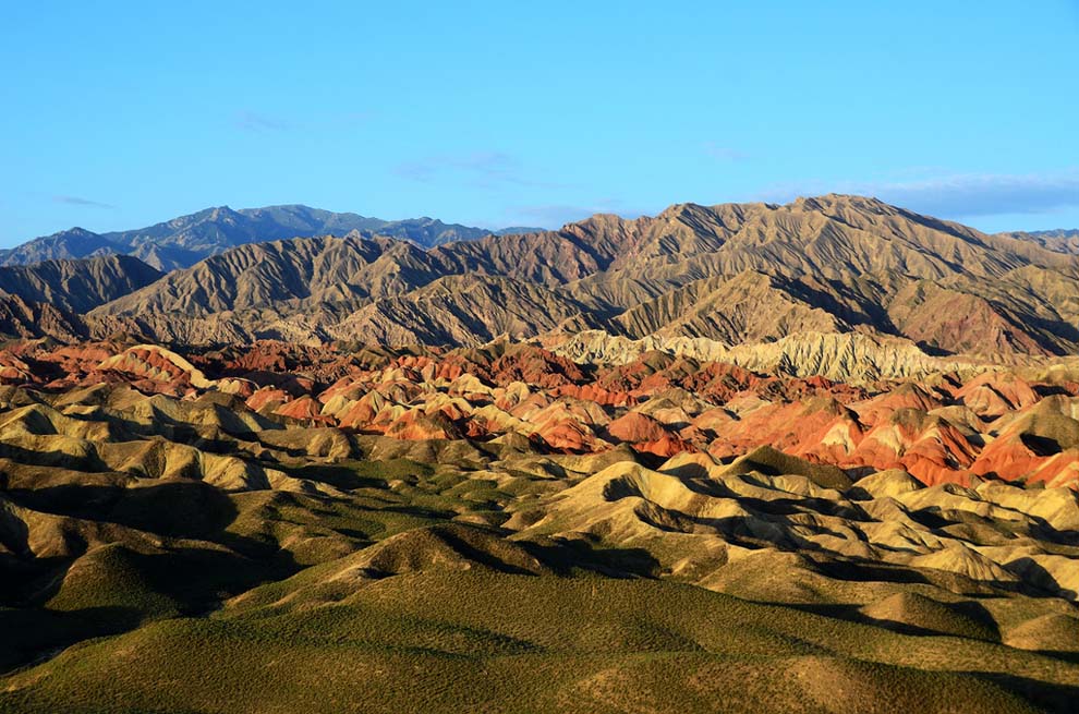 Фотография: Ландшафт Дэнксия — цветные горы Китая №17 - BigPicture.ru