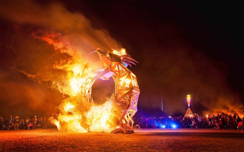 Фотография: Инсталляции на фестивале Burning Man глазами Трея Рэтклиффа №12 - BigPicture.ru