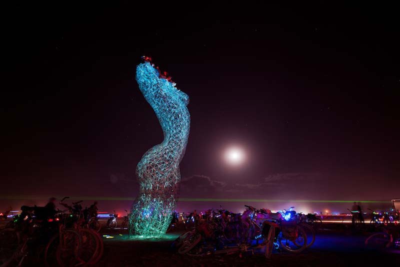 Фотография: Инсталляции на фестивале Burning Man глазами Трея Рэтклиффа №3 - BigPicture.ru