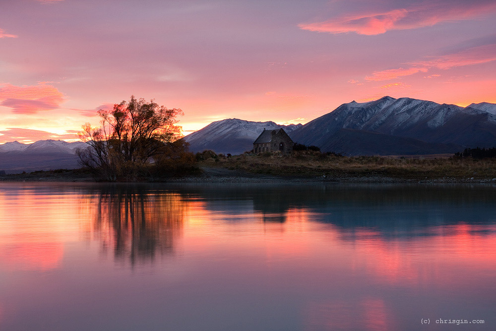 Красота пейзажей Новой Зеландии в объективе Криса Джина