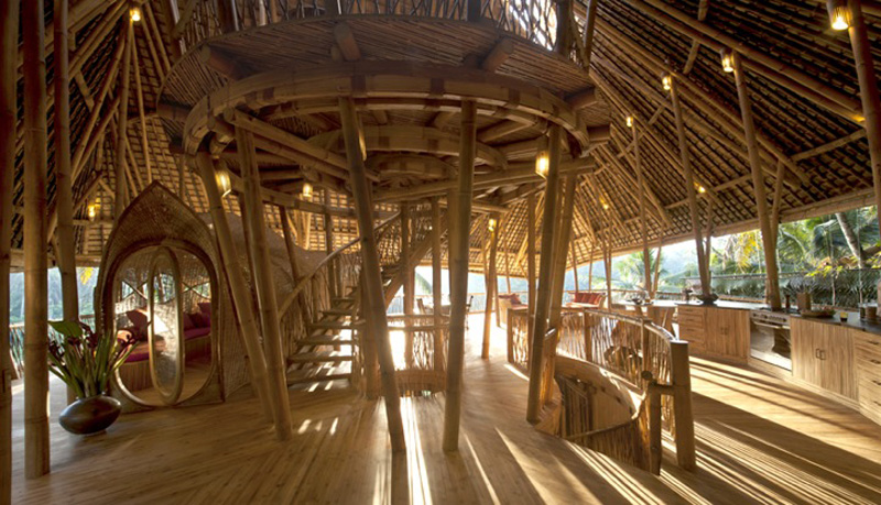 Фотография: Бамбуковые дома на Бали №3 - BigPicture.ru