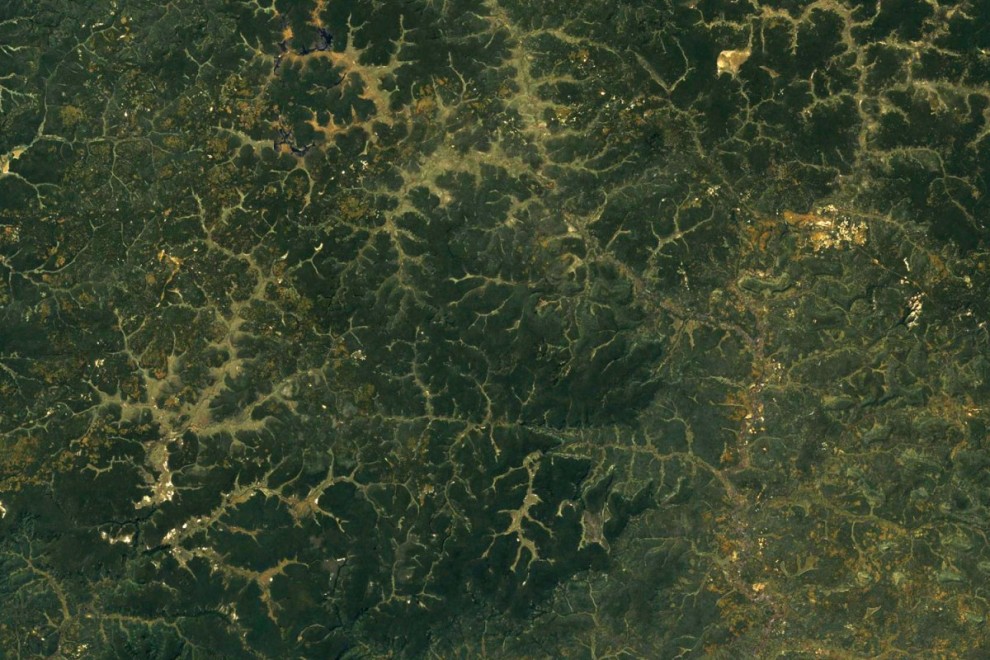 Фотография: Фрактальные узоры на поверхности Земли №7 - BigPicture.ru