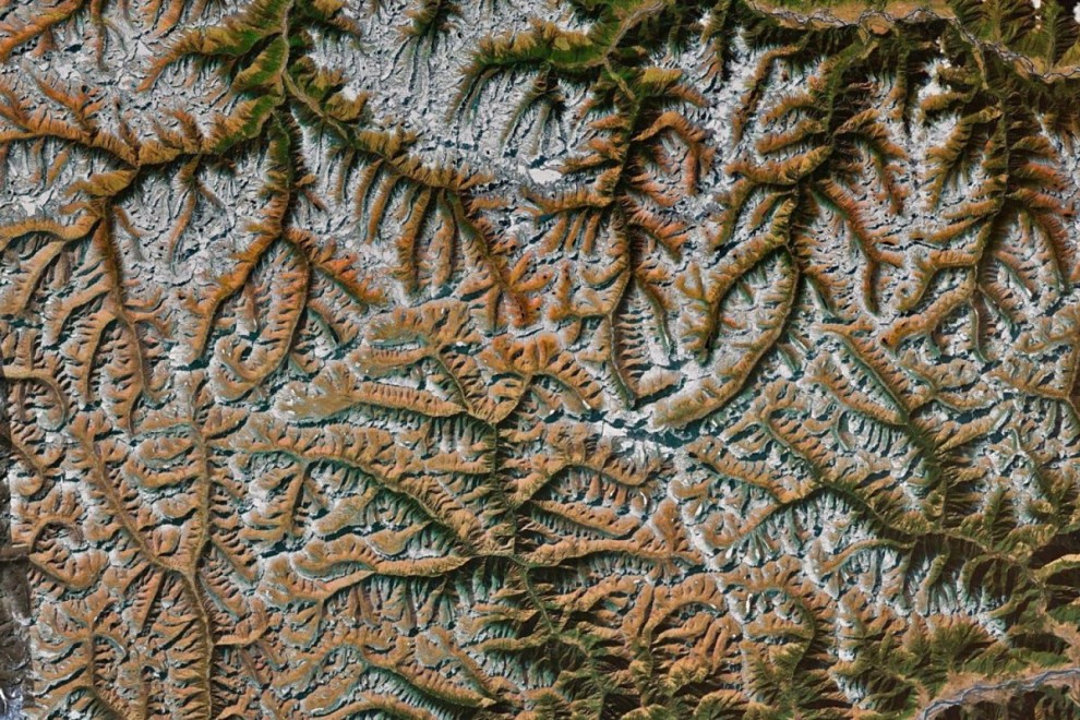 Фотография: Фрактальные узоры на поверхности Земли №9 - BigPicture.ru