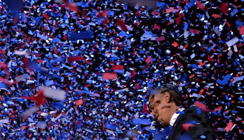 Фотография: Барак Обама переизбран на второй срок №1 - BigPicture.ru