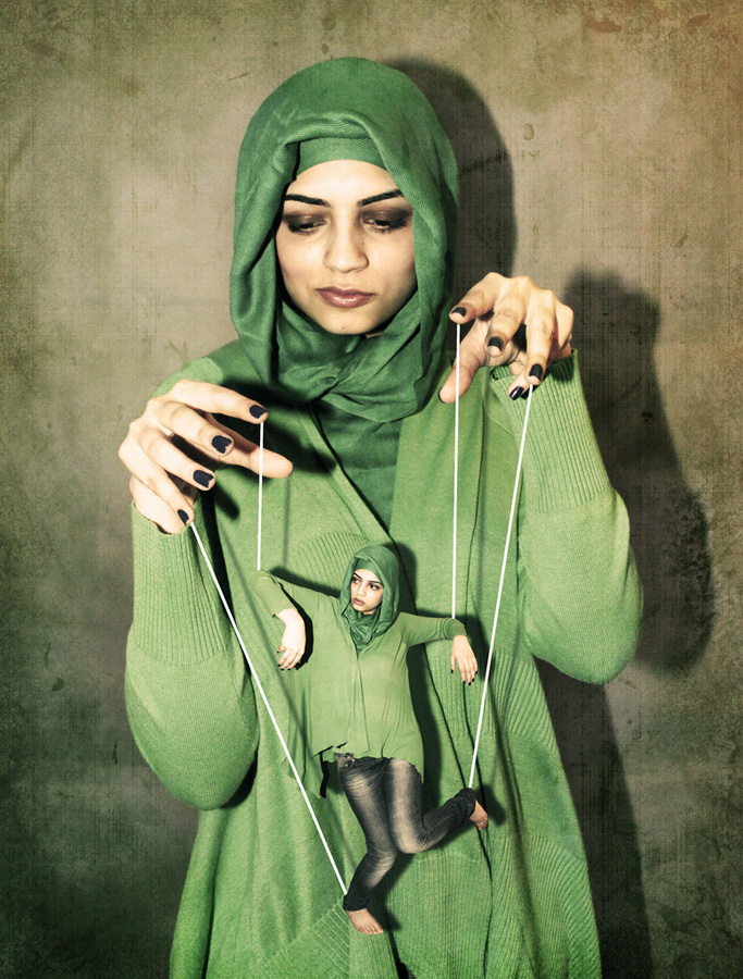 Фотография: Фотоманипуляции Низаад, девушки-мусульманки из Лондона №2 - BigPicture.ru