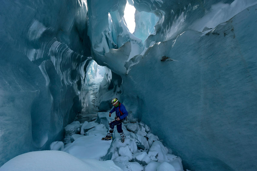 Фотография: Ледяные пещеры ледника Горнер №12 - BigPicture.ru