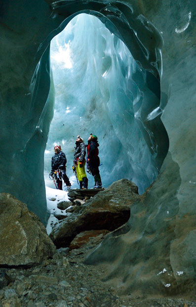 Фотография: Ледяные пещеры ледника Горнер №8 - BigPicture.ru
