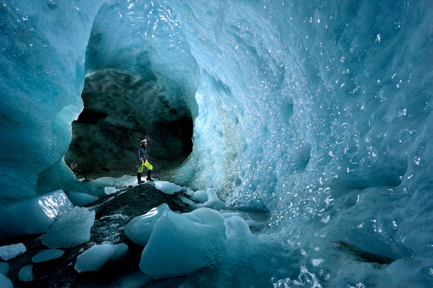Фотография: Ледяные пещеры ледника Горнер №10 - BigPicture.ru