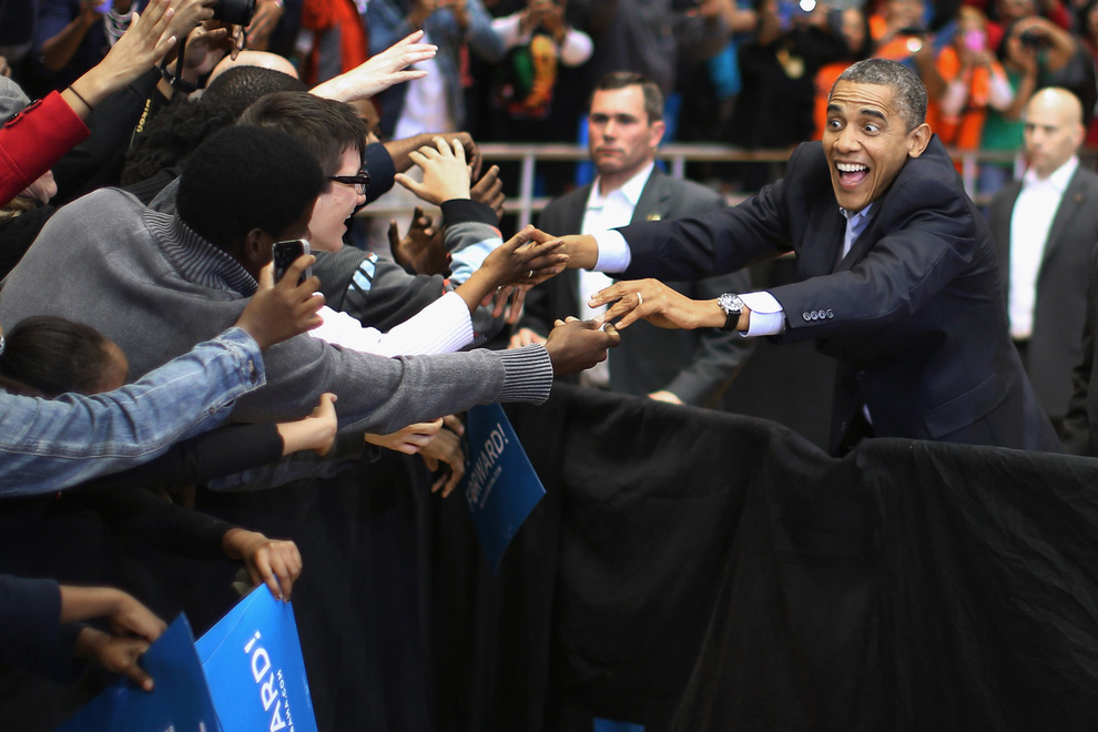 Фотография: Эмоциональный Барак Обама №2 - BigPicture.ru