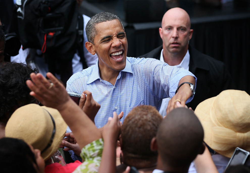 Фотография: Эмоциональный Барак Обама №16 - BigPicture.ru