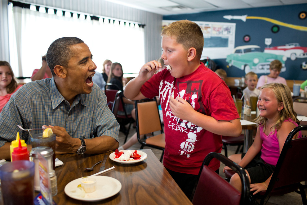Фотография: Эмоциональный Барак Обама №18 - BigPicture.ru