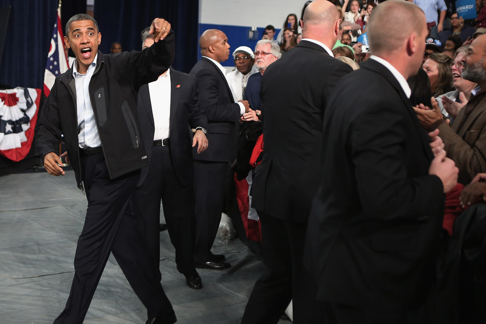 Фотография: Эмоциональный Барак Обама №3 - BigPicture.ru