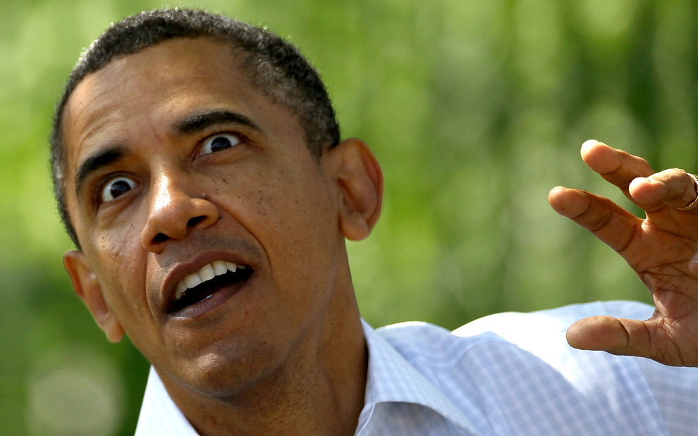 Фотография: Эмоциональный Барак Обама №24 - BigPicture.ru
