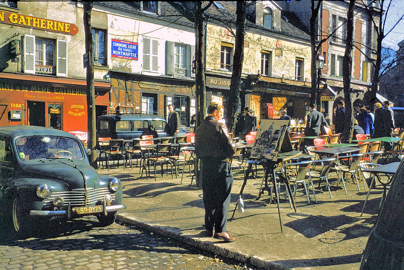 Фотография: Франция 50-х на цветных слайдах: Романтическое путешествие №6 - BigPicture.ru