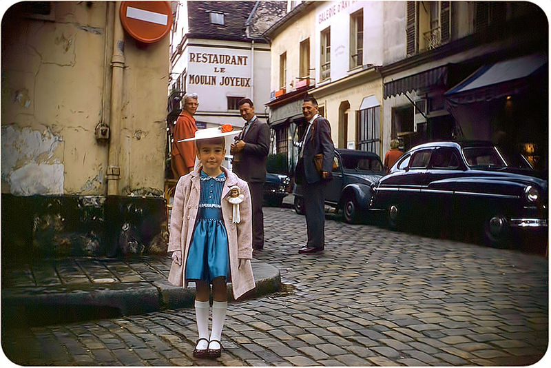 Фотография: Франция 50-х на цветных слайдах: Романтическое путешествие №10 - BigPicture.ru