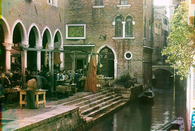 Фотография: Предвоенная Венеция на цветных снимках Бернарда Эйлерса №2 - BigPicture.ru