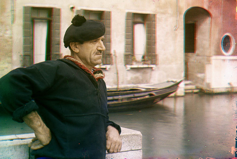 Фотография: Предвоенная Венеция на цветных снимках Бернарда Эйлерса №11 - BigPicture.ru