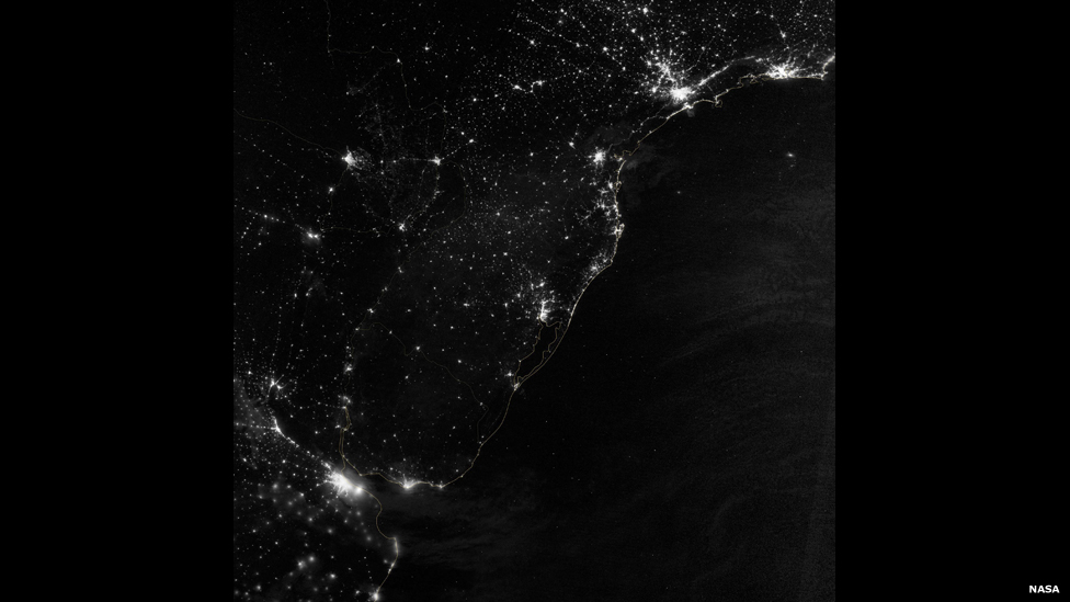 Фотография: Ночная Земля из космоса №6 - BigPicture.ru