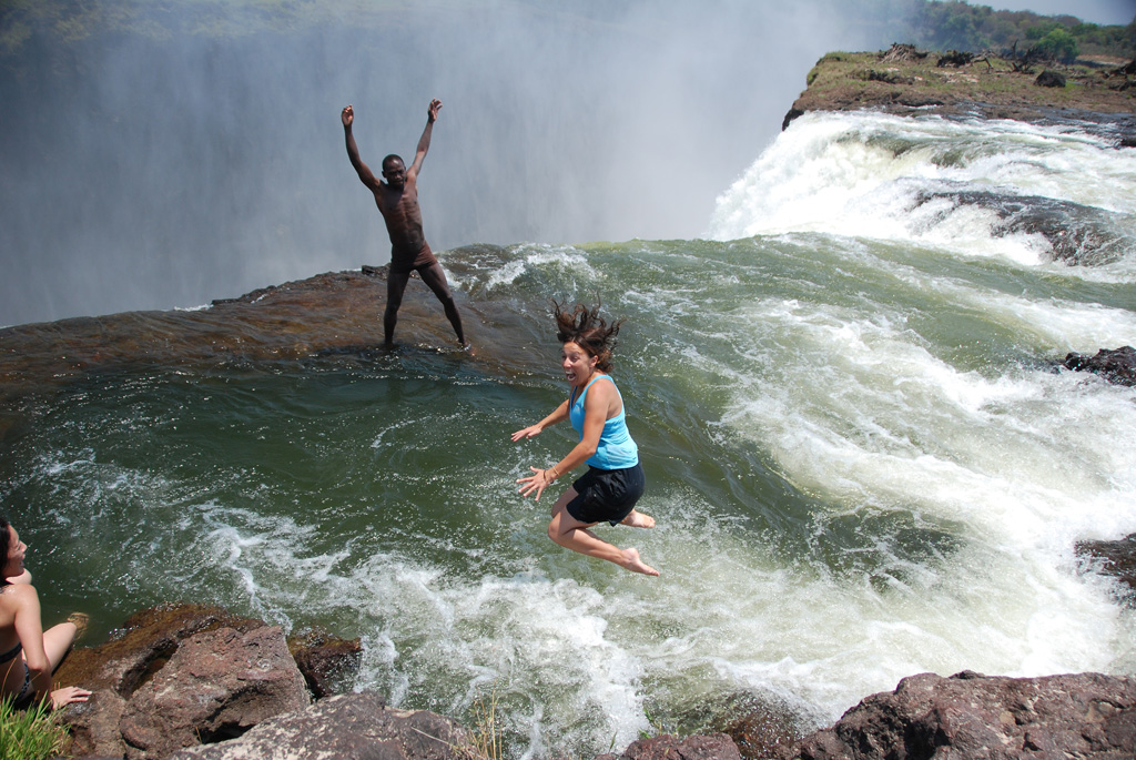 Фотография: Купель Дьявола на водопаде Виктория №17 - BigPicture.ru