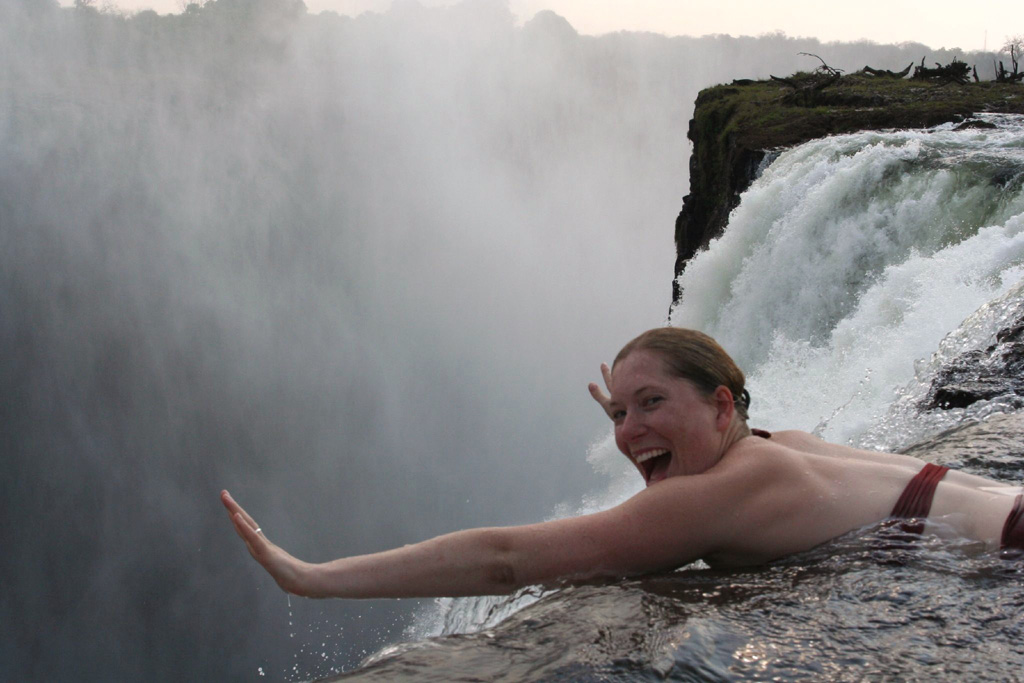 Фотография: Купель Дьявола на водопаде Виктория №6 - BigPicture.ru