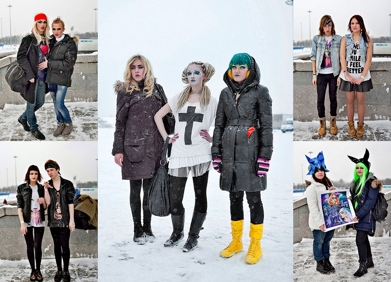 Фотография: Юные фрики - фанаты Lady Gaga в Москве и Петербурге №1 - BigPicture.ru