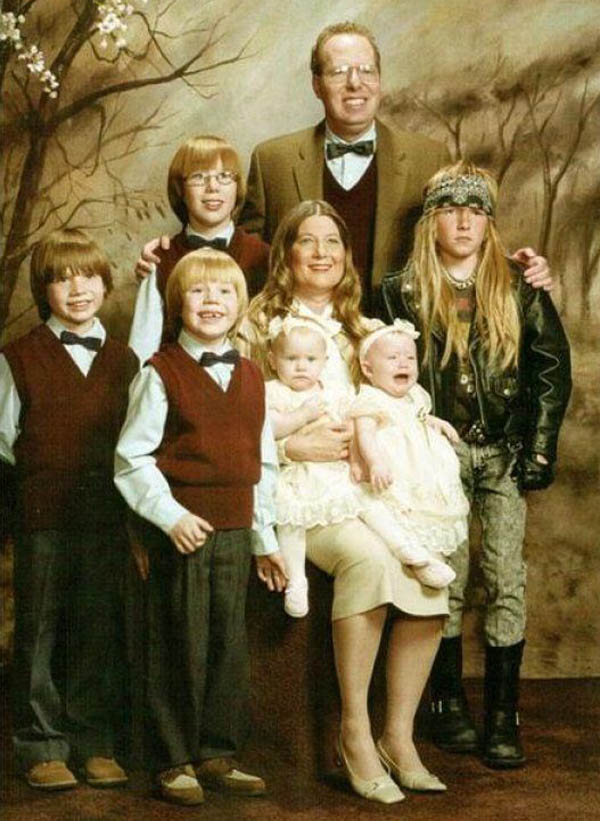 Фотография: Самые нелепые семейные фото американцев №24 - BigPicture.ru
