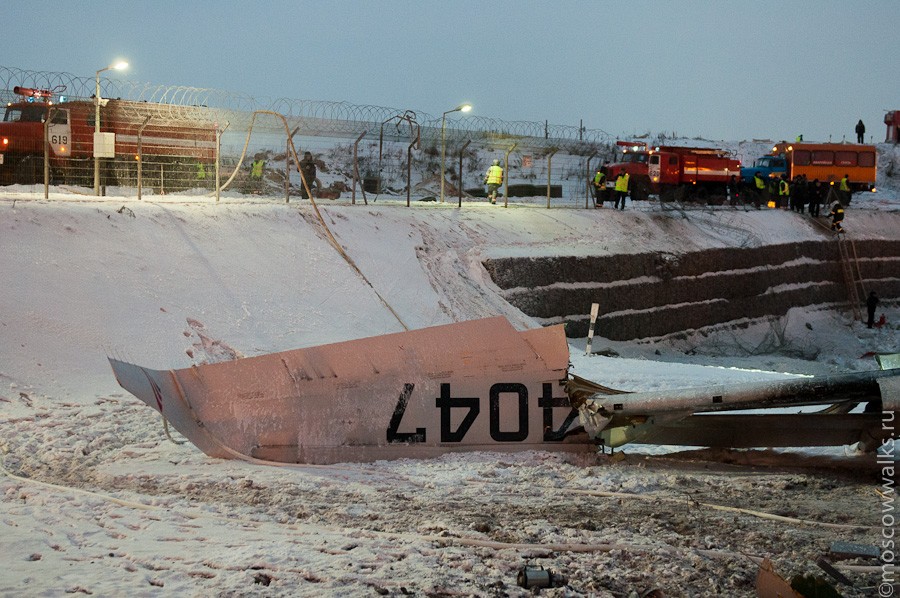 Фотография: Авиакатастрофа во Внуково №5 - BigPicture.ru