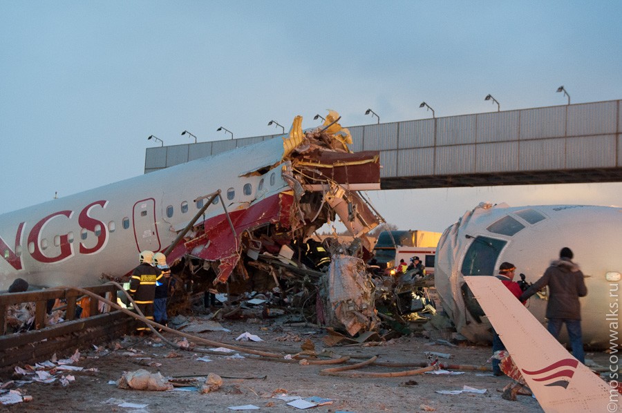 Фотография: Авиакатастрофа во Внуково №7 - BigPicture.ru