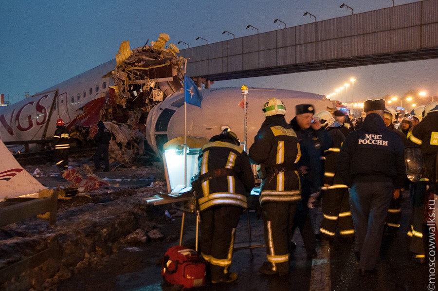 Фотография: Авиакатастрофа во Внуково №9 - BigPicture.ru
