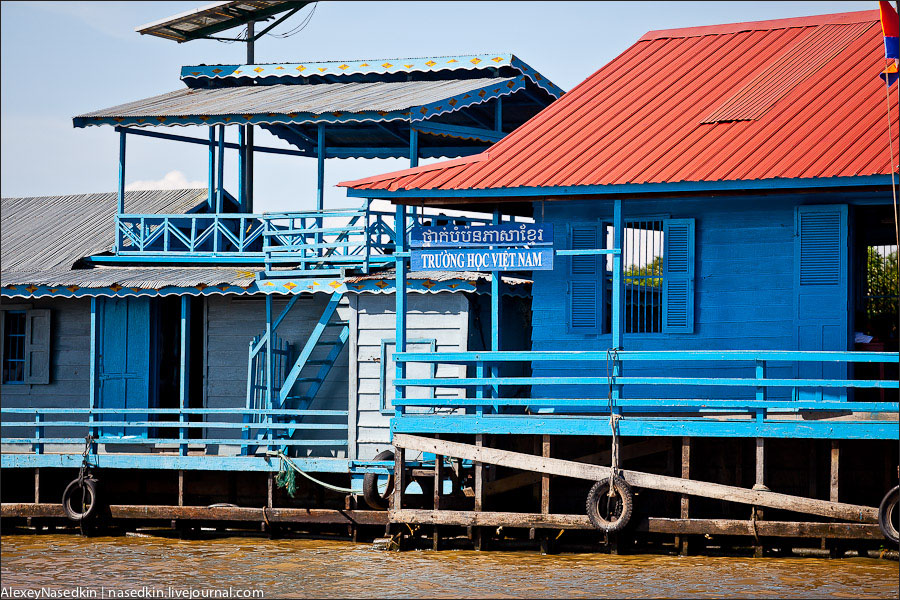Фотография: Жизнь на озере Тонлесап в Камбодже №14 - BigPicture.ru