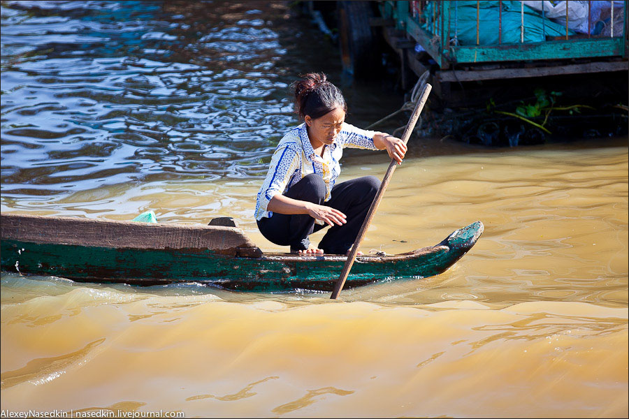 Фотография: Жизнь на озере Тонлесап в Камбодже №33 - BigPicture.ru