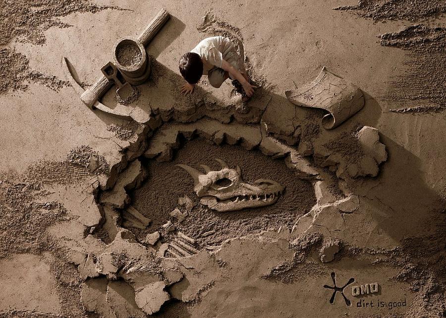 Фотография: Удивительные песчаные скульптуры от китайского мастера №14 - BigPicture.ru