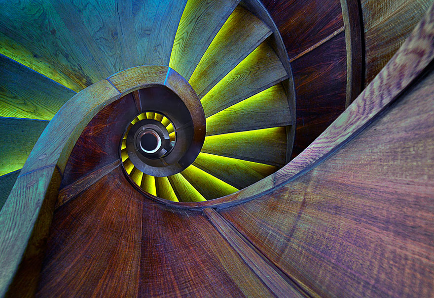 Фотография: Калейдоскоп спиральных лестниц №10 - BigPicture.ru