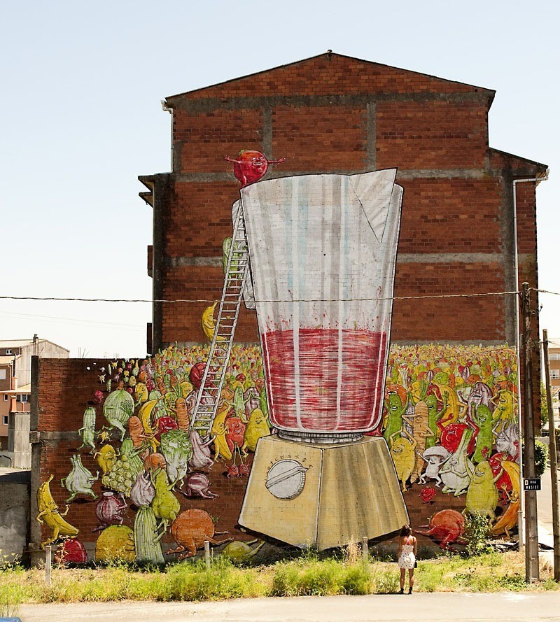 Фотография: Лучший стрит-арт 2012 №15 - BigPicture.ru
