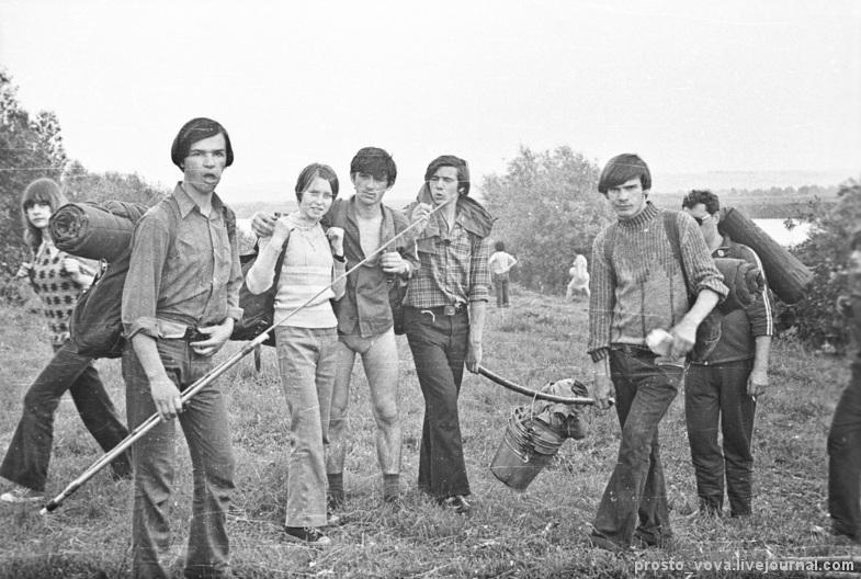 Фотография: Как жили наши родители: Школьники 70-х на отдыхе. №4 - BigPicture.ru