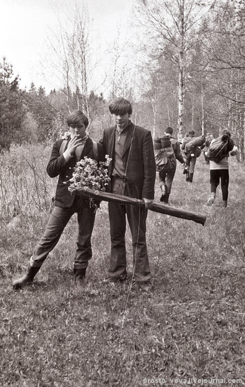Фотография: Как жили наши родители: Школьники 70-х на отдыхе. №3 - BigPicture.ru