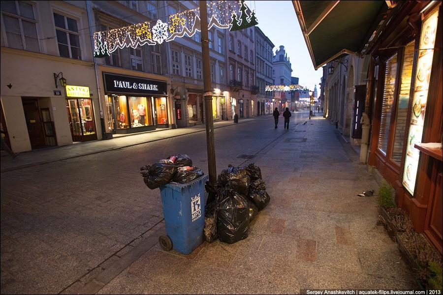 Фотография: Как убирают мусор в Кракове №10 - BigPicture.ru