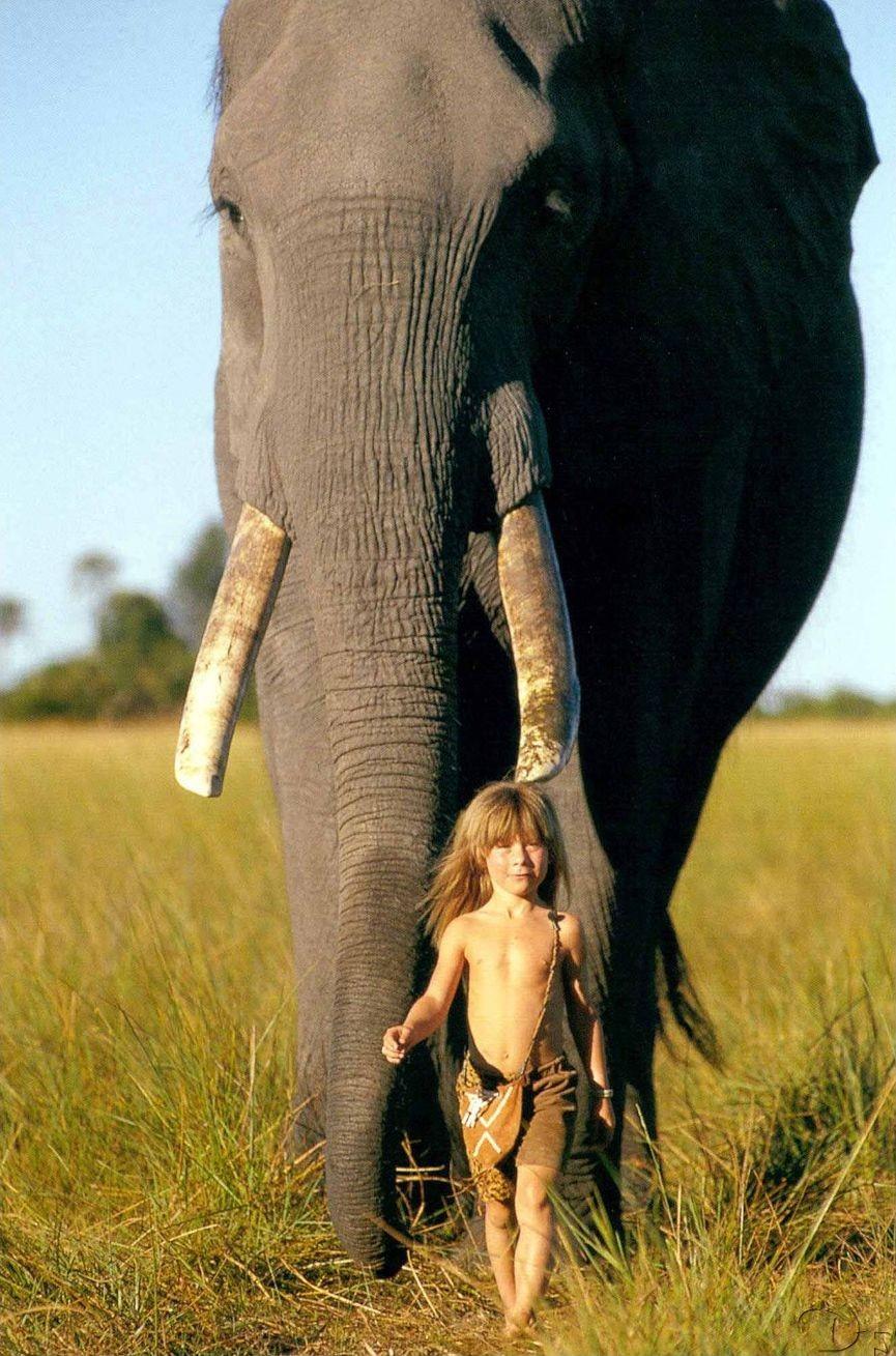 Фотография: Типпи из Африки — знаменитая девочка-Маугли №8 - BigPicture.ru