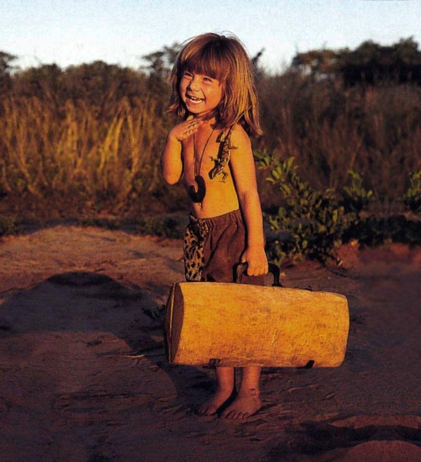 Фотография: Типпи из Африки — знаменитая девочка-Маугли №10 - BigPicture.ru
