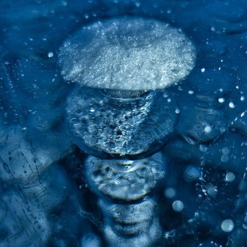 abrahamlake12 Замерзшие пузырьки воздуха в озере