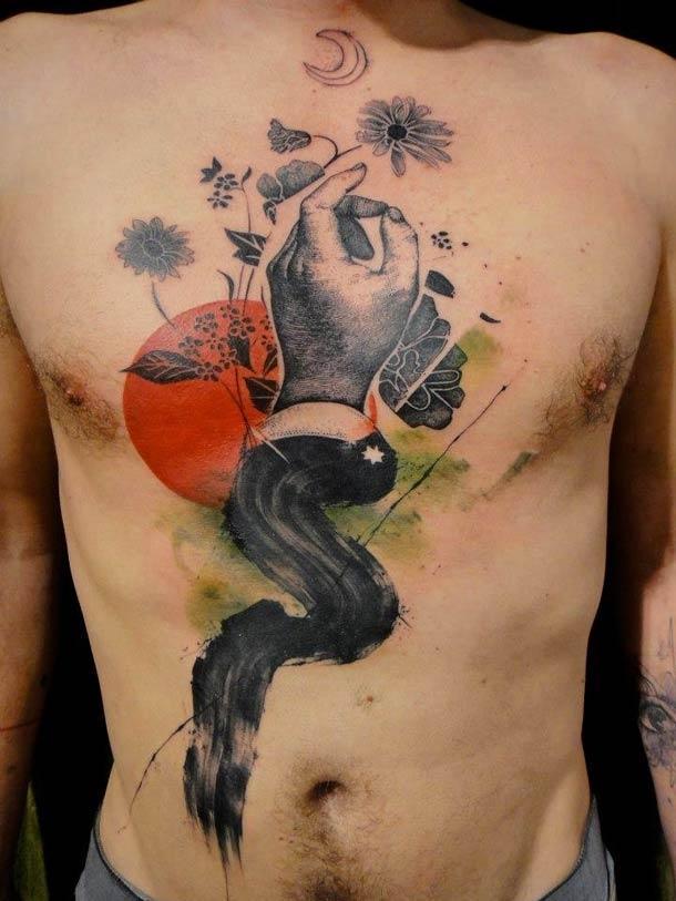 Фотография: Шедевральные татуировки от французского тату-мастера №4 - BigPicture.ru