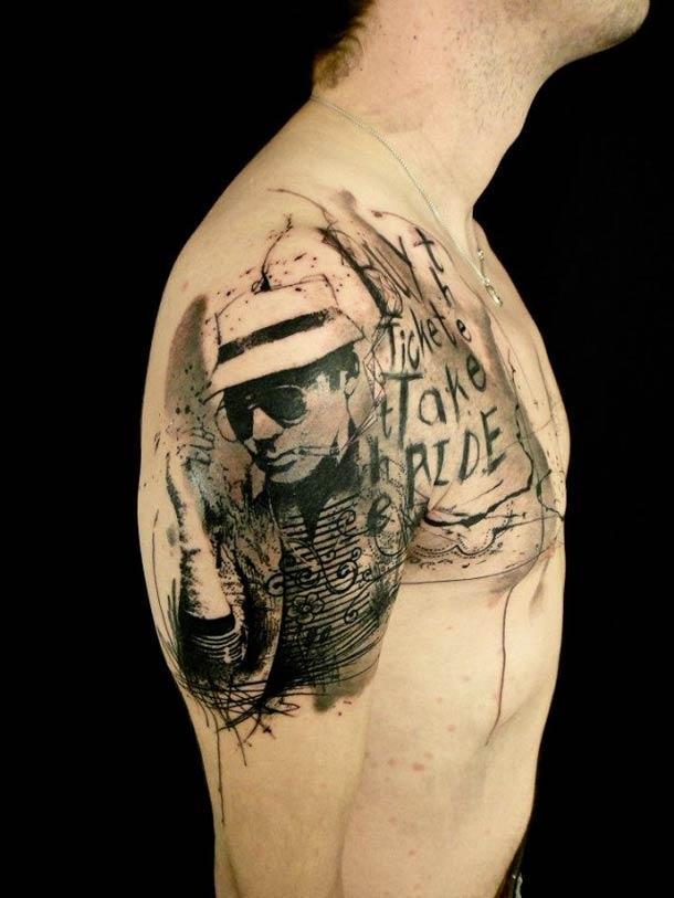 Фотография: Шедевральные татуировки от французского тату-мастера №9 - BigPicture.ru