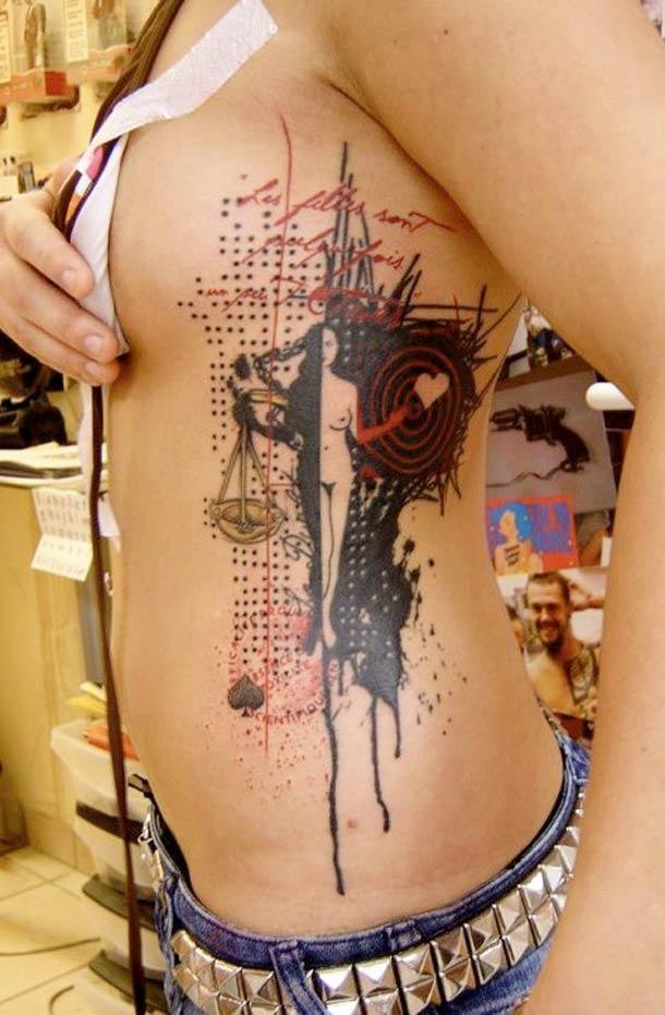 Фотография: Шедевральные татуировки от французского тату-мастера №10 - BigPicture.ru